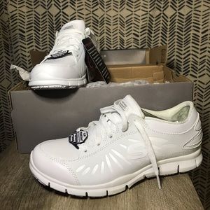 Sketchers slip resistant shoes